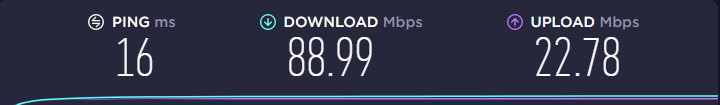 connexion internet speedtest